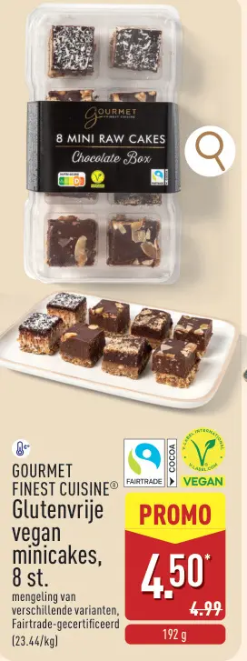 Promotie: Glutenvrije vegan minicakes