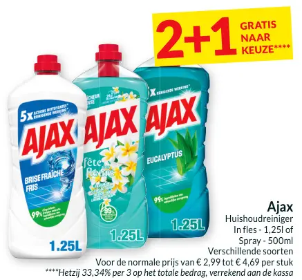 Promotie: Huishoudreiniger