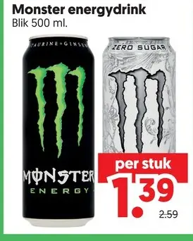 Aanbieding: Monster energydrink