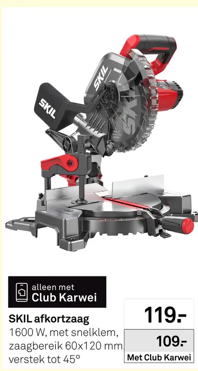 Aanbieding: Afkortzaag