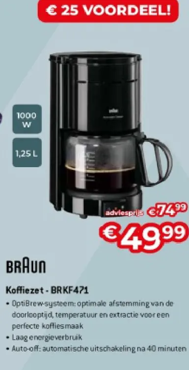 Promotie: Koffiezet-BRKF471