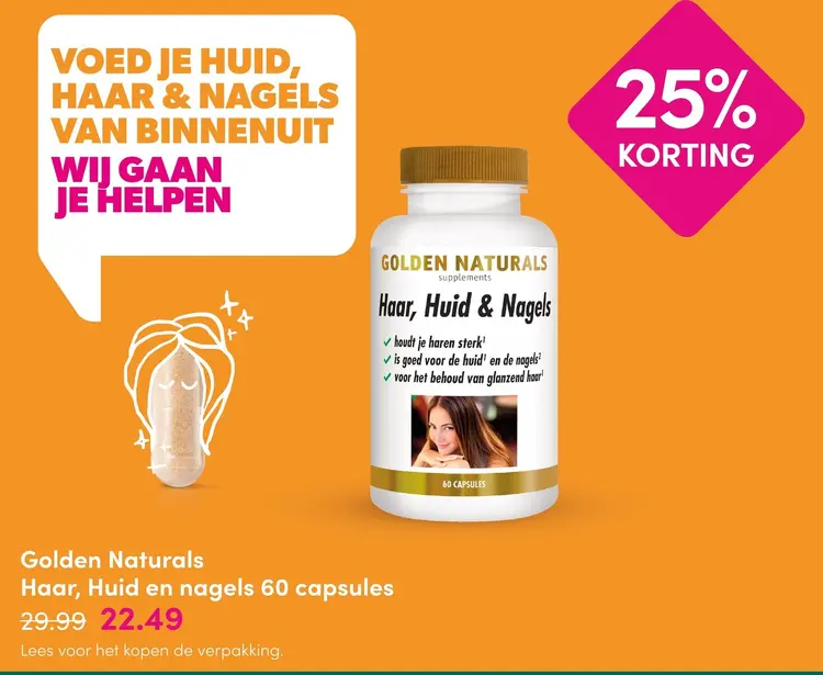 Aanbieding: Haar, Huid en nagels