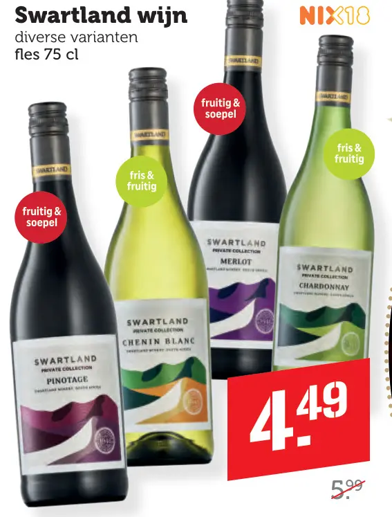 Aanbieding: Swartland wijn