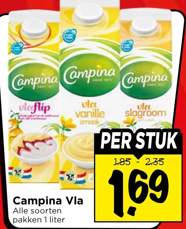 Aanbieding: Campina Vla