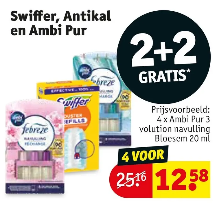Promotie: Ambi Pur 3 volution navulling Bloesem