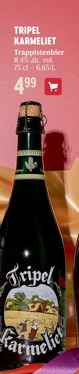 Promotie: Blond bier | Tripel | 8,4% alc. | Fles