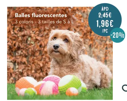Offre: Balles fluorescentes