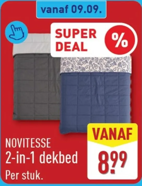 Aanbieding: 2-in-1 dekbed