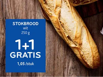 Aanbieding: Stokbrood wit