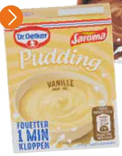 Promotie: Pudding Vanille