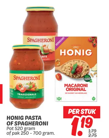 Aanbieding: Pasta of Spagheroni