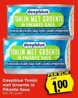 Aanbieding: Tonijn met Groente in Pikante Saus