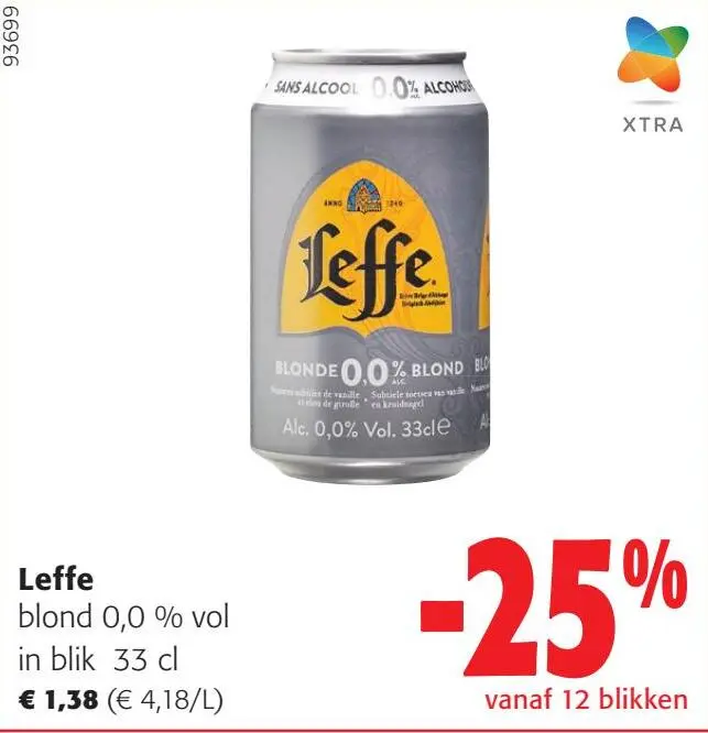 Aanbieding: Leffe blond