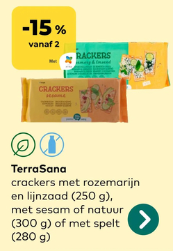 Aanbieding: TerraSana crackers