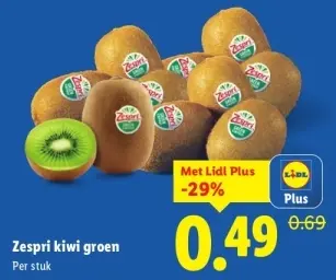 Aanbieding: Kiwi groen