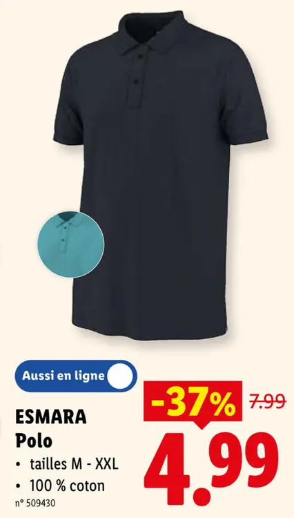 Offre: ESMARA Polo