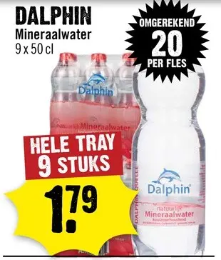 Aanbieding: DALPHIN Mineraalwater