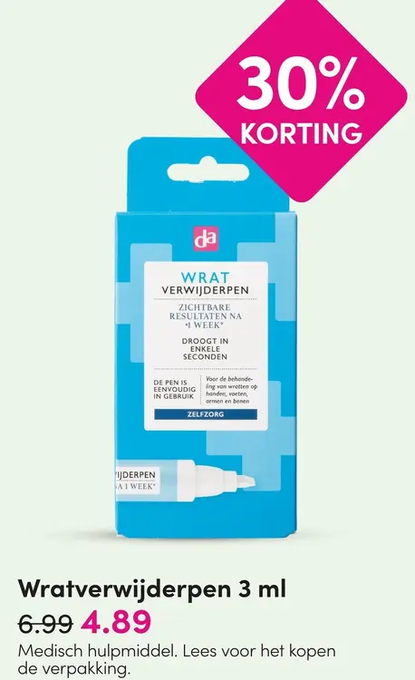 Aanbieding: Wratverwijderpen