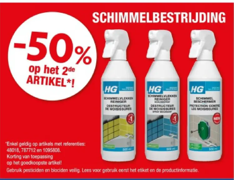 Promotie: Schimmelbestrijding
