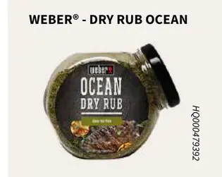 Promotie: Dry rub ocean