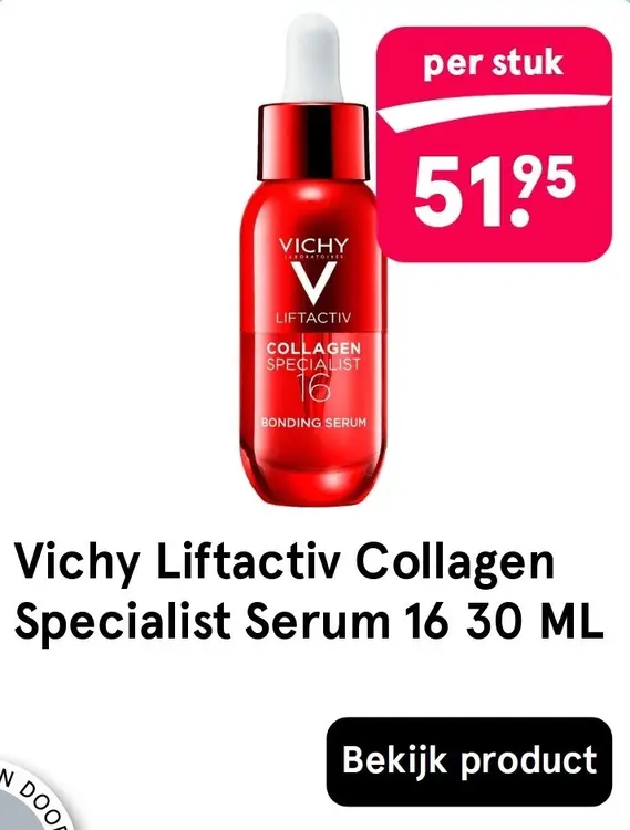 Aanbieding: Vichy Liftactiv Collagen Specialist Serum 16 30ML