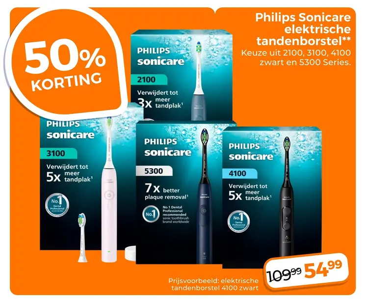 Aanbieding: Sonicare elektrische tandenborstel