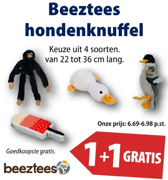 Aanbieding: hondenknuffel