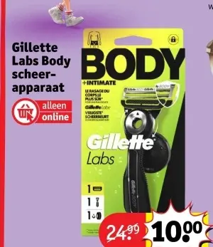 Promotie: Gillette Labs Body scheerapparaat