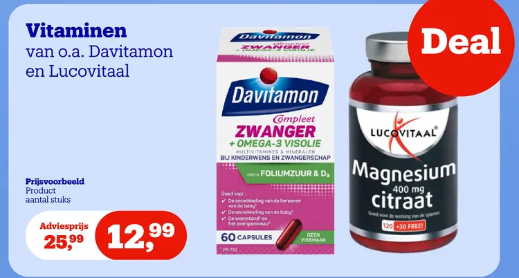 Aanbieding: Vitaminen
