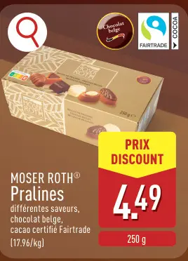 Offre: Pralines