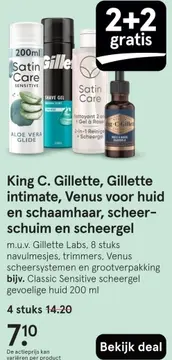 Aanbieding: Scheergel en scheerschuim
