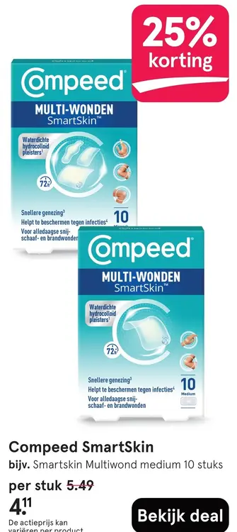 Aanbieding: Compeed SmartSkin