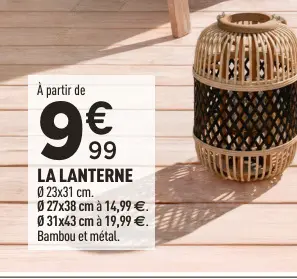 Offre: La lanterne