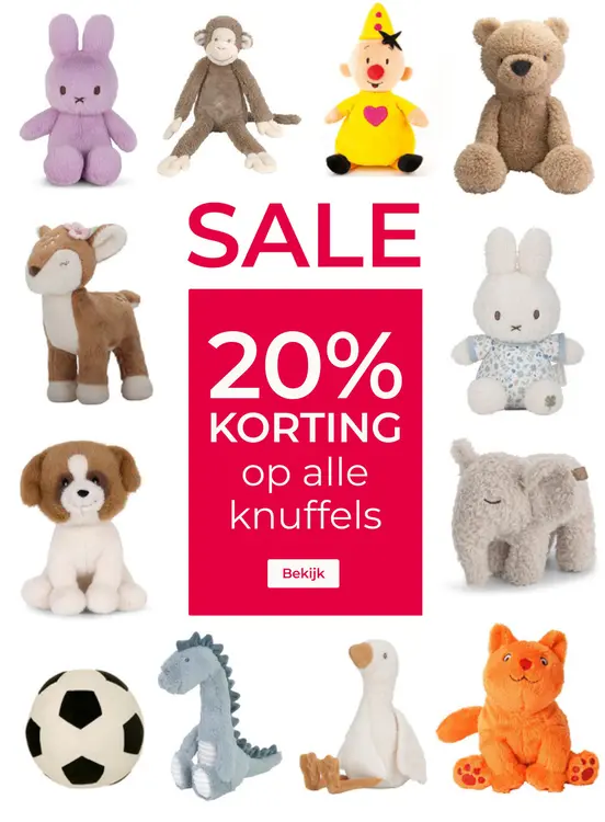 Aanbieding: Knuffels