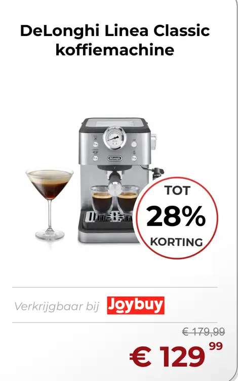Aanbieding: Linea Classic koffiemachine