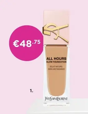 Aanbieding: All Hours Glow Foundation MN7