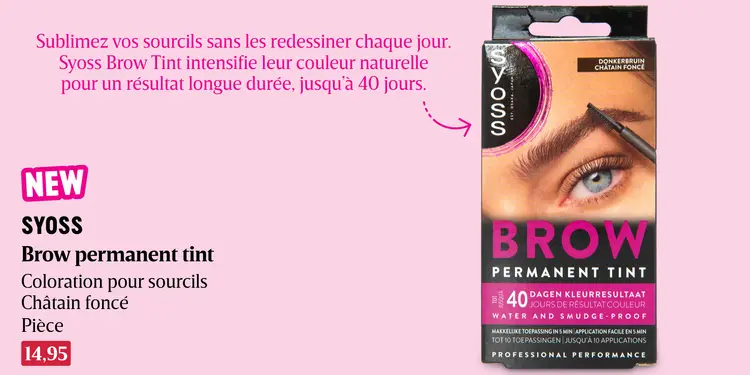 Offre: Brow permanent tint