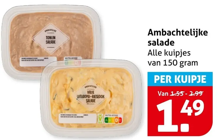 Aanbieding: Ambachtelijke salade