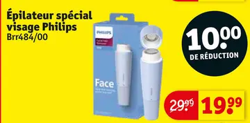 Offre: Épilateur spécial visage Philips