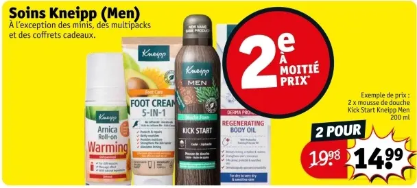 Offre: Soins Kneipp (Men)