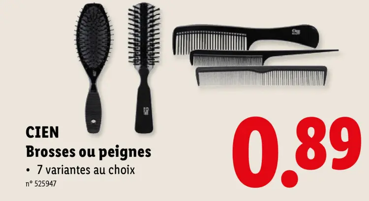 Offre: Brosses ou peignes