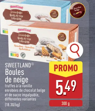 Offre: SWEETLAND® Boules de neige