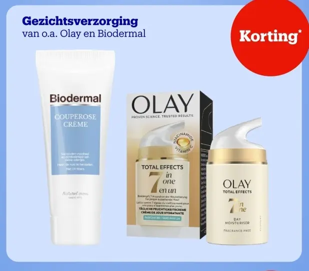 Aanbieding: Gezichtsverzorging