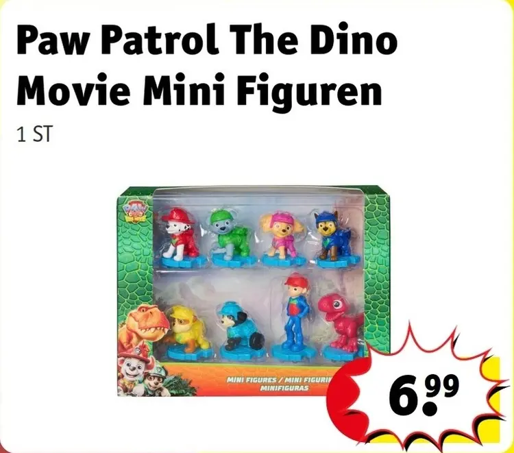 Aanbieding: The Dino Movie Mini Figuren