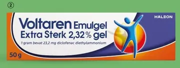 Aanbieding: Voltaren Emulgel extra sterk 2,32% 50 gram
