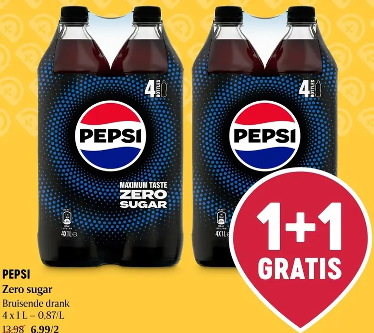 Promotie: Zero sugar