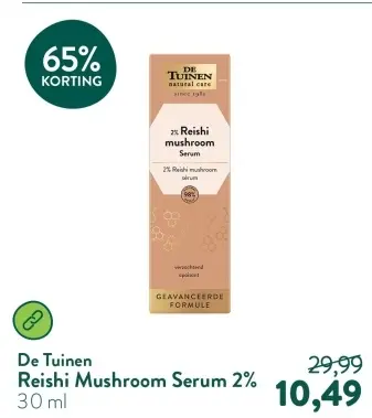 Aanbieding: Reishi Mushroom Serum