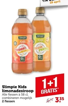 Aanbieding: Slimpie Kids limonadesiroop