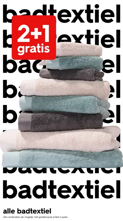 Aanbieding: Alle badtextiel