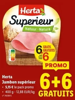 Offre: Jambon supérieur